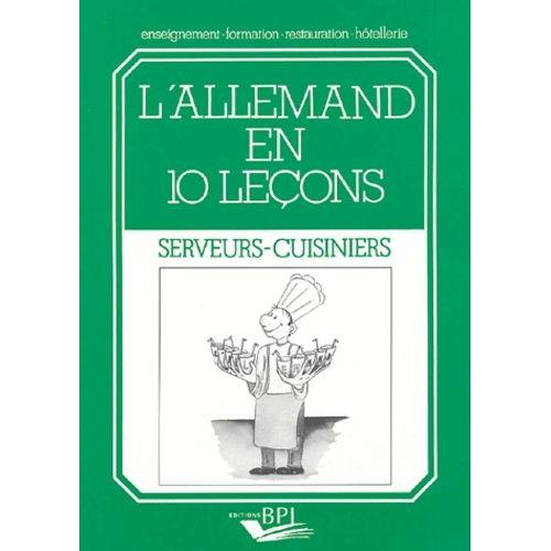 L'allemand En 10 Lecons - Serveurs-Cuisiniers