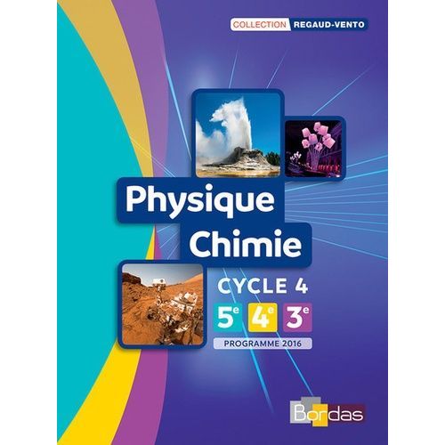 Physique Chimie 5e 4e 3e Cycle 4