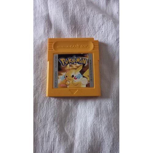 Cartouche De Jeu Nintendo Game Boy | Pokémon Version Jaune