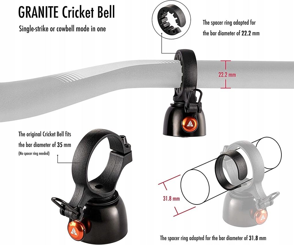 Cloche De Cricket Sonnette De VLo Adulte Unisexe - 3
