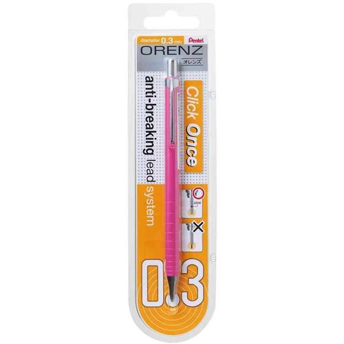 Pentel Porte-Mines Orenz, 0,3 Mm, Rose