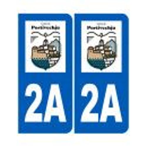 Immatriculation 2a Porto-Vecchio - Sticker/Autocollant