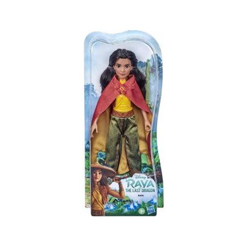 Coffret Poupée Raya Et Le Dernier Dragon - Poupée Mannequin 29 Cm - Disney - Set Collection + 1 Carte Offerte