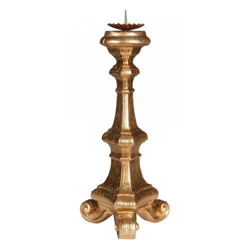 Chandelier en bois finition blanche antique. Made in Italy