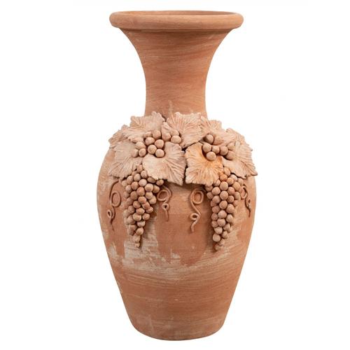 Vase Conca jarre toscane en terre cuite L38xPR38xH80 cm Made in Italy
