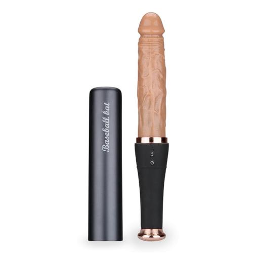 Gode Godemichet Vibrant Va-Et-Vient Automatique Avec Stimulateur De Clitoris Love Bat Gode Vaginal Ou Anal Homme Ou Femme
