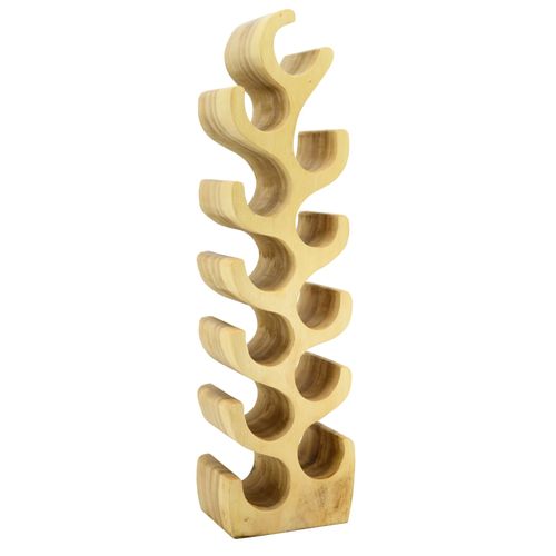 Porte-Bouteilles Design En Bois De Suar