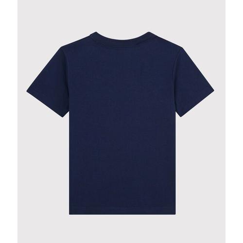 T-Shirt Manches Courtes En Coton Enfant Garçon (Petit Bateau)