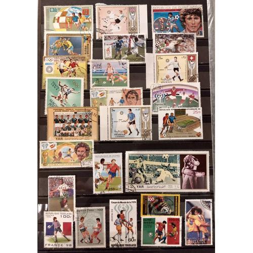 Lot Timbres Football