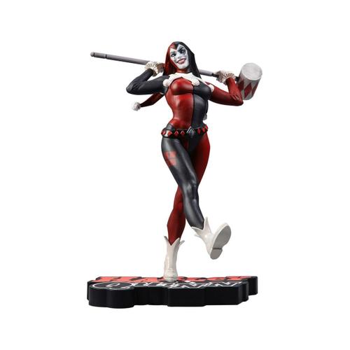 Dc Direct - Statuette Resin Harley Quinn: Red White & Black (Harley Quinn By Stjepan Sejic) 19 Cm