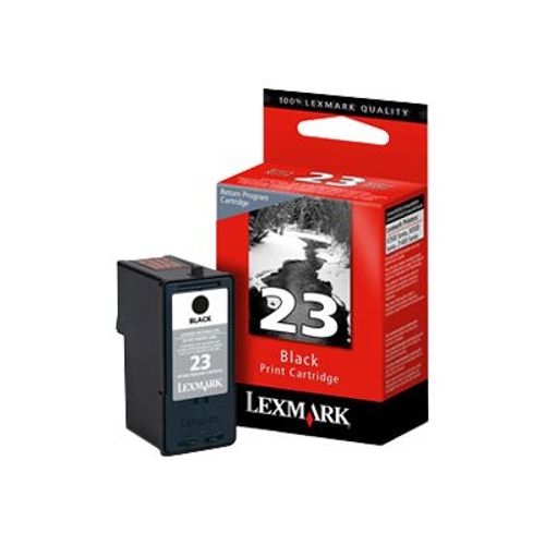 Lexmark Cartridge No. 23 - Cartouche d'impression - 1 x noir - 215 pages - LRP