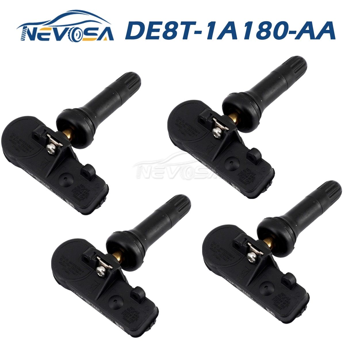 4 Pices - De8t-1a180-Aa Voiture Opathie Manomtre Tpms Pour... - 2