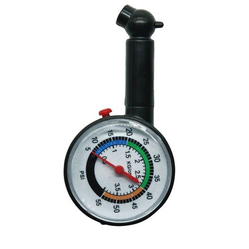 1pc-Noir - Indicateur De Jauge De Pression De Voiture, Testeur D'air Automatique, Mesure De Roue De Vélo, Mini Cadran, Outils De Diagnostic, Moto