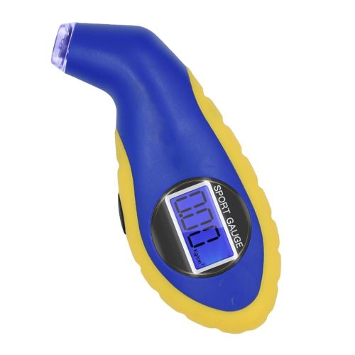 Bleu - Jauge De Pression D'air De Voiture Avec Rétroéclairage, Surveillance Numérique De Haute Précision, Manomètre Automatique