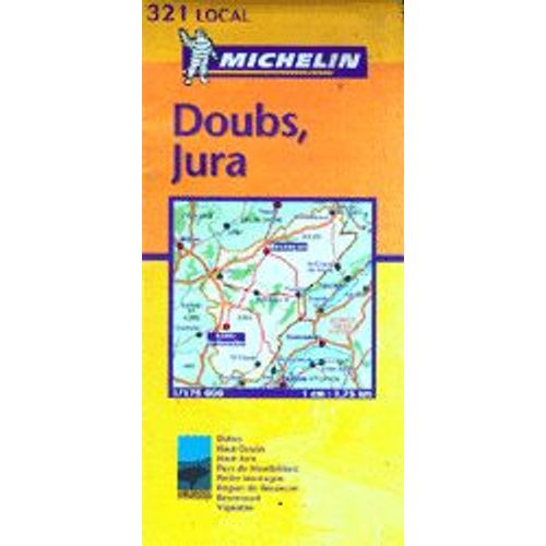Doubs, Jura - 1/175 000