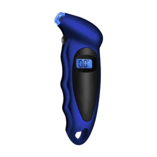 Bleu - Jauge De Pression D'air Numérique Pour Voiture, Écran Lcd, Manomètre, Baromètres, Testeur Pour Voiture, Camion, Moto, Vélo, 1pc