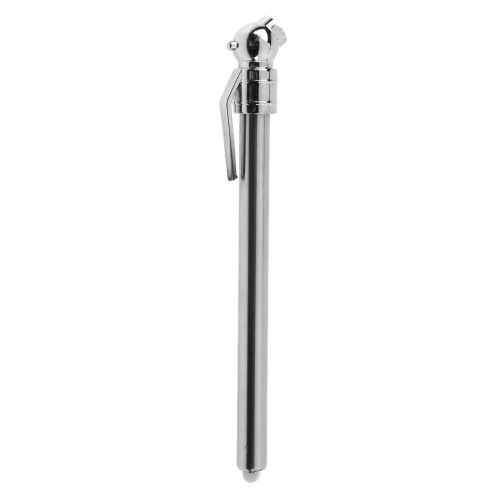 Acier Inoxydable - Manomètre De Test De Pression D'air, En Forme De Stylo En Acier Inoxydable, Pour Pneus De Voiture, Baromètre Portable