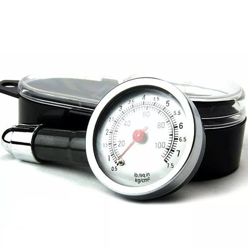 Noir - Manomètre De Voiture De Haute Précision, Mini Cadran, Testeur De Compteur De Pression D'air Automatique, Outil De Réparation De Diagnostic De Voiture