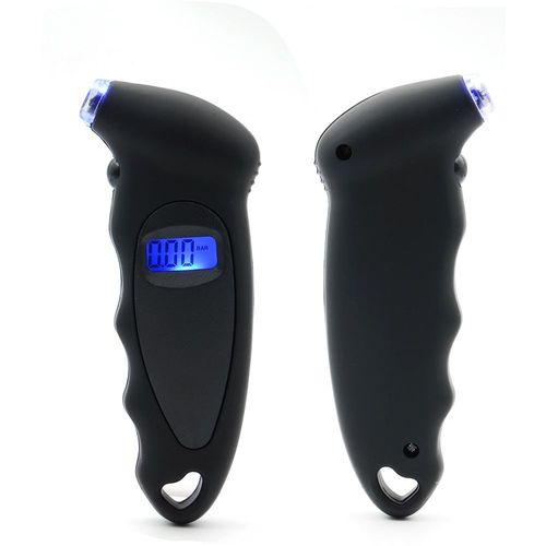 Noir - Manomètre Numérique De Pression De Pneu, Outil De Diagnostic De Pneu De Vélo, Voiture, 0-150 Psi, Écran Lcd Rétro-Éclairé