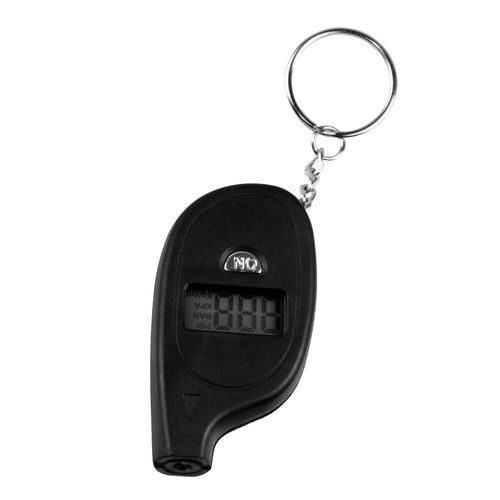 Noir - Mini Porte-Clés Numérique Lcd Psi Portable, Manomètre De Pression D'air Pour Roue De Pneu, Outil De Corsage, Moniteur De Pression Des Pneus
