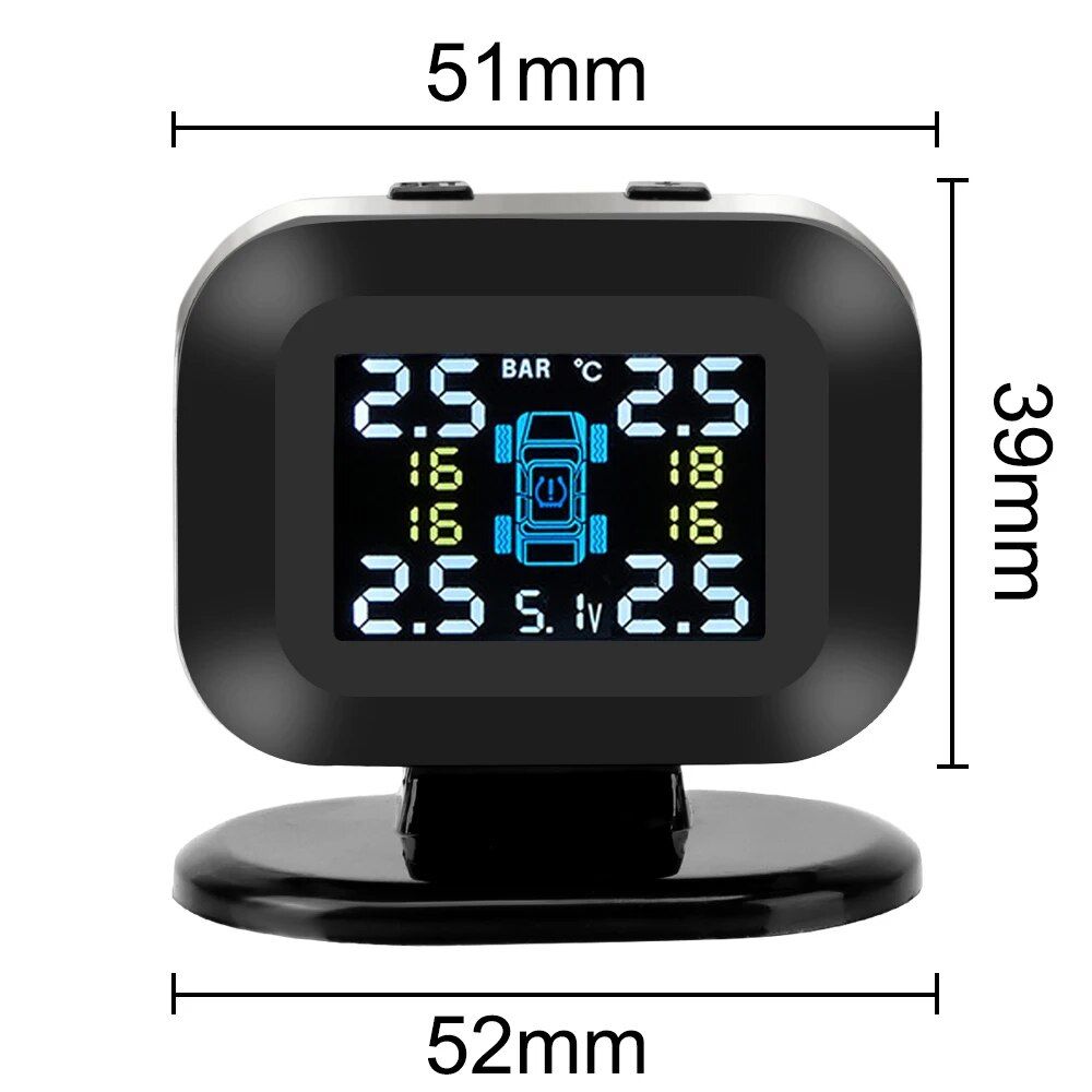 Manomtre - Mini Systme De Surveillance De Pression De Voit... - 5