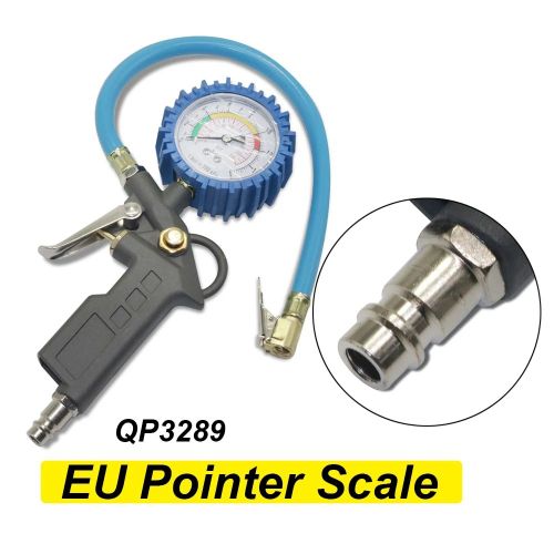 Échelle Du Pointeur De L'ue - Testeur De Gonflage De Véhicule À Rétroéclairage Led, Manomètre Numérique Pour Voiture, Ue, Opathie, Jauge De Gonflage De Pression D'air, Écran Lcd