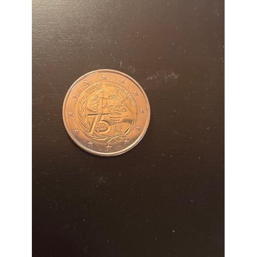 Pièce De 2 Euro Commémo. Unc France  75 Ans (1946-2021)