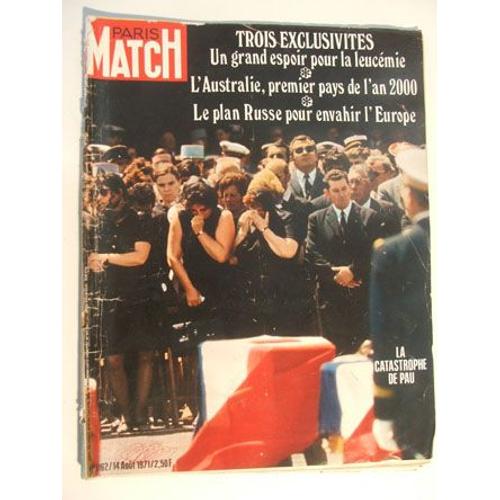 Paris Match N° 1162, La Catastrophe De Pau. L'australie, Premier Pays De L'an 2000