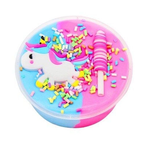 60ml Licorne Moelleux Slime Kit De Bricolage Pte  Modeler De Pte  Modeler Pour Gteau Slime Charmes Accessoires Jouets Anti-Stress Pour Enfants - Unicorn 1 Bote