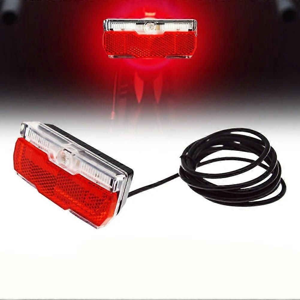 6-48v Vélo Électrique Ebike Led Feu Arrière Feu Arrière Feu Arrière...