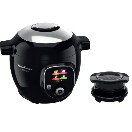 MOULINEX Multicuiseur 180 recettes - Cookeo+ et couvercle Extra Cri...