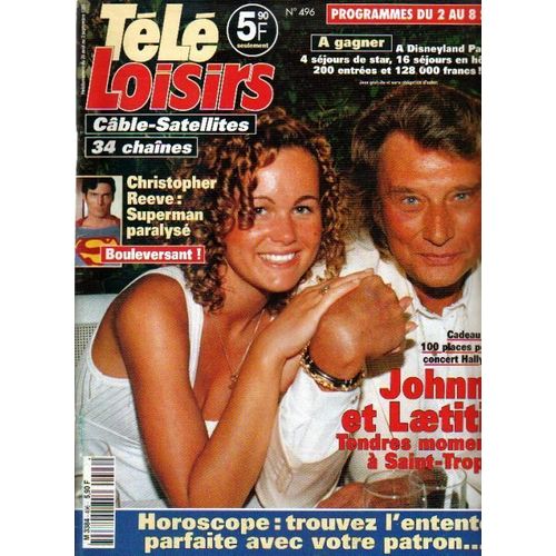 Tele Loisirs  N° 496 : Johnny Hallyday