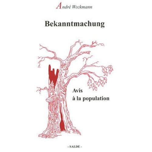Bekanntmachung / Avis À La Population