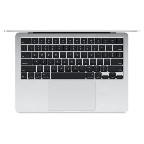Apple MacBook Air MW0W3FN/A - Début 2025 - 13.6" M4 16 Go RAM 256 Go SSD Argent AZERTY