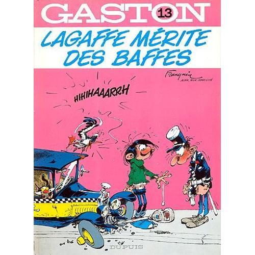 Gaston Tome 13 - Lagaffe Mérite Des Baffes
