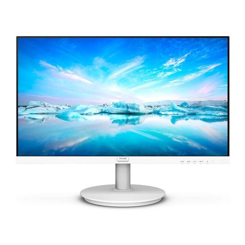 Philips V-line 241V8AW - Écran LED - 24" (23.8" visualisable) - 1920 x 1080 Full HD (1080p) @ 75 Hz - IPS - 250 cd/m² - 1000:1 - 4 ms - HDMI, VGA - haut-parleurs - blanc texturé