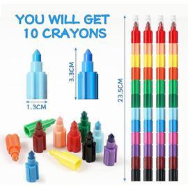 Dessin et coloriage enfant GENERIQUE Staedtler 10 Crayons De Couleur +  Taille-Crayon