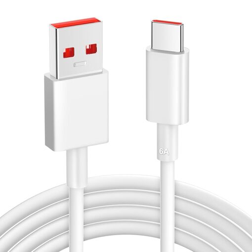 USB C Cable 3m, 6A 120W Turbo Charge for XiaoMi 11T/12T/13T/14T/15 ...