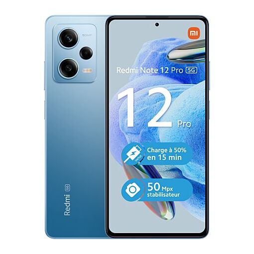 Xiaomi Redmi Note 12 Pro 5G 6/128 Go Bleu ciel