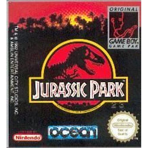 Jurassic Park/Le Md Perdu Game Boy