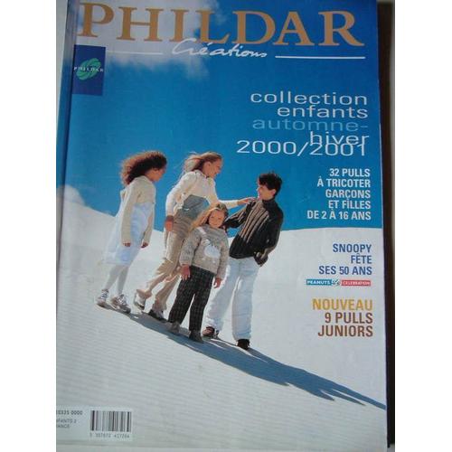 Phildar Creations N° 335 : Collection Enfants Automne Hiver 2000/2001