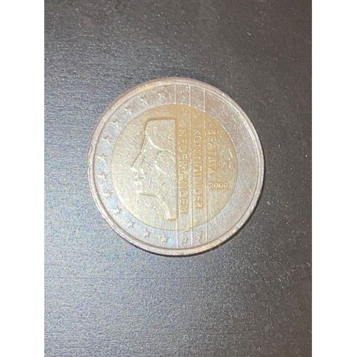 Pièce De 2 Euro Rare Pays Bas 2000