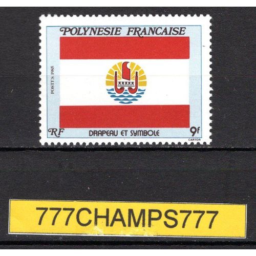 Polynésie Française. Drapeau. 1985. Y & T 237