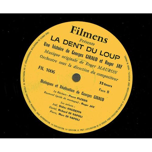 La Dent Du Loup - Une Histoire De Georges Giraud Et Roger Jay