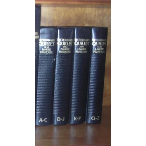 Dictionnaire Quillet De La Langue Française En  (4volumes)