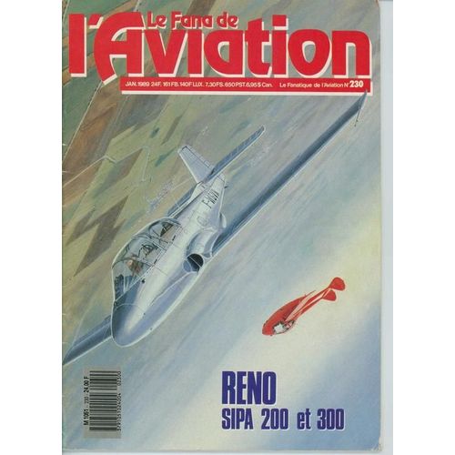 Le Fana De L'aviation  N° 230 : Reno - Sipa 200 Et 300