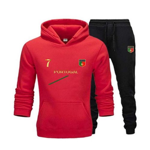 Jogging Homme Portugal Rouge (Taille L,Couleur Rouge)