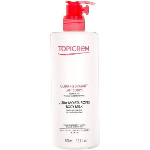 Topicrem Ultra Hydratant Lait Corps 500 Ml (Pack De 2) 