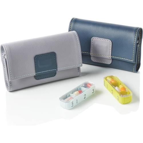 Pilbox Mini Gris Clair 