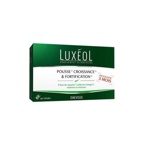 Luxéol Cheveux Pousse Croissance & Fortification 90 Gélules 3 Mois (90) 